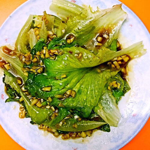 简单版耗油生菜