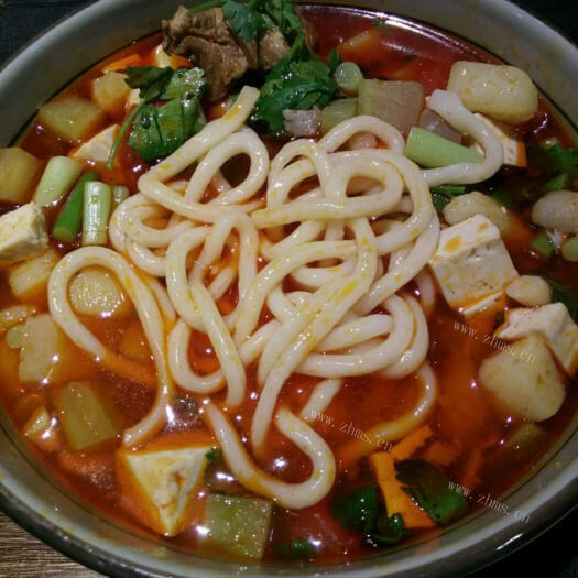 自制羊肉搓面