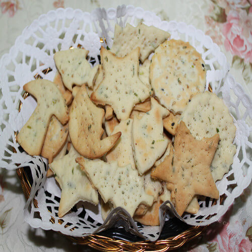 香脆葱油饼干