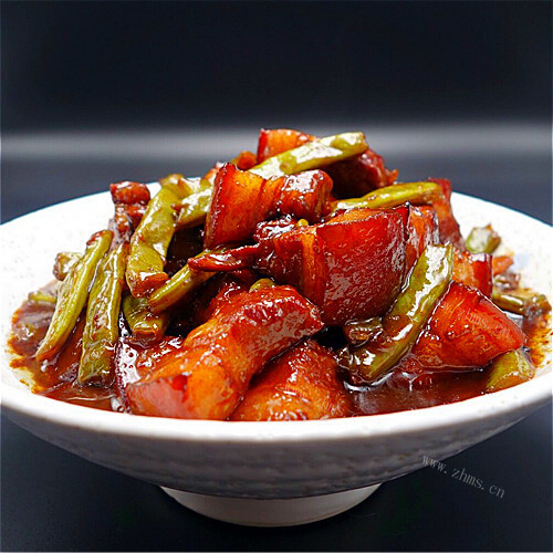 好吃的豆角炖肉