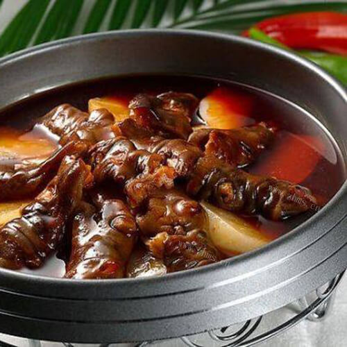 珊瑚菌炖鹅肉