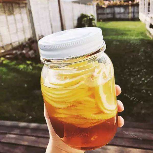 美味的冰糖柠檬蜜