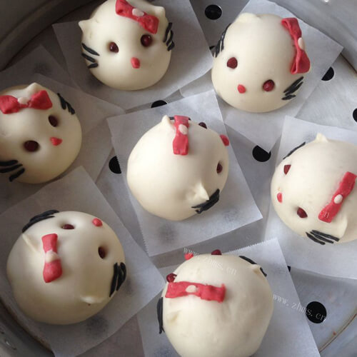 创意Hello kitty 豆沙包