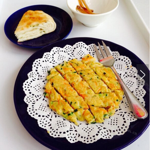 软软的馒头丝瓜松饼