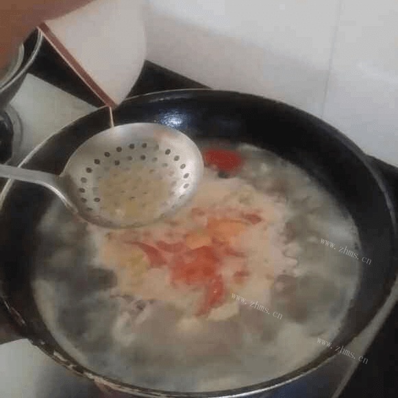 美味的酸辣汤做法图解5)