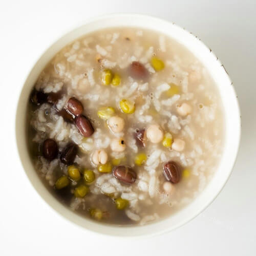 养胃的大米绿豆粥