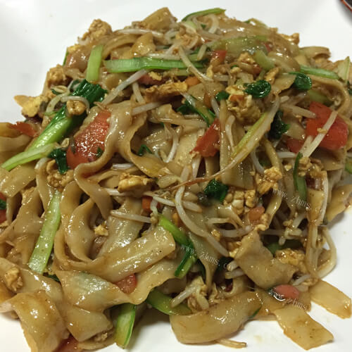 简单版炒刀削面
