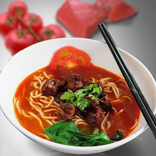 好吃的蕃茄牛肉面