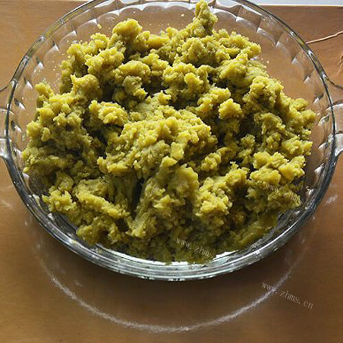 美味的江米丸子馅