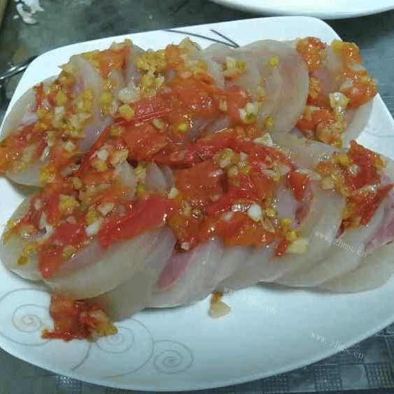 好吃的肘花火腿做法图解4)