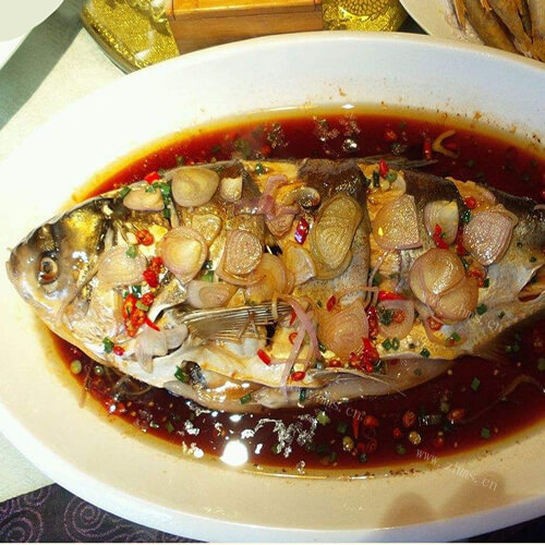 美味的清蒸鱼