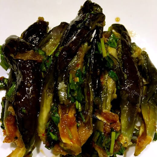 家常菜咸茄子