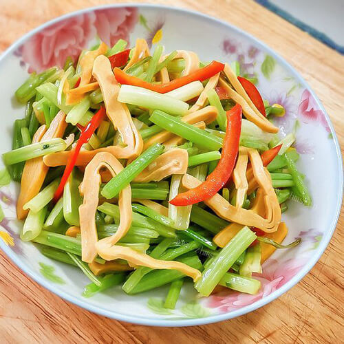美味豆角炒豆芽