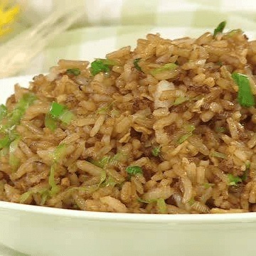 自己做的酱油炒饭