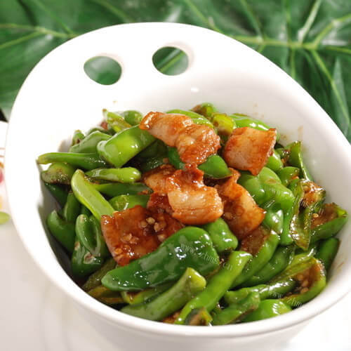 好吃的大辣椒炒肉