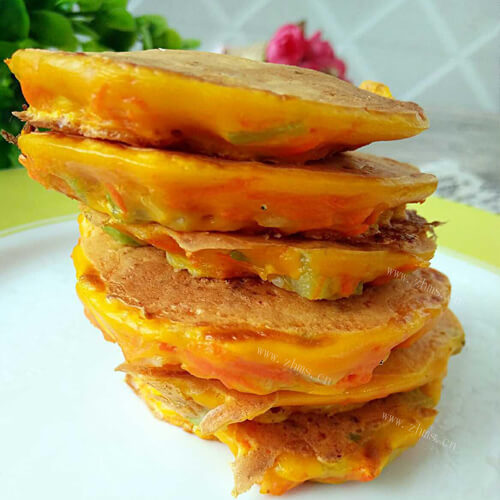 香酥紫苏香葱小煎饼