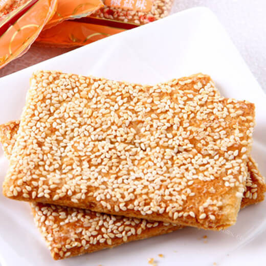 美味的香煎脆饼
