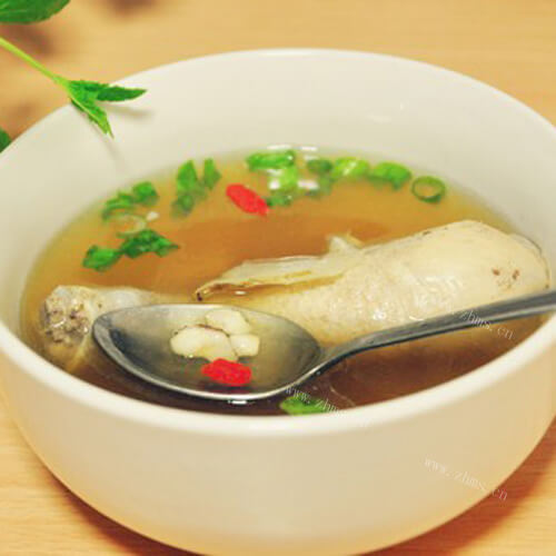 有营养的南瓜鸡腿汤
