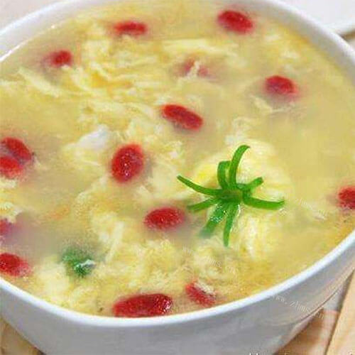 产后美食醪糟枸杞鸡蛋汤