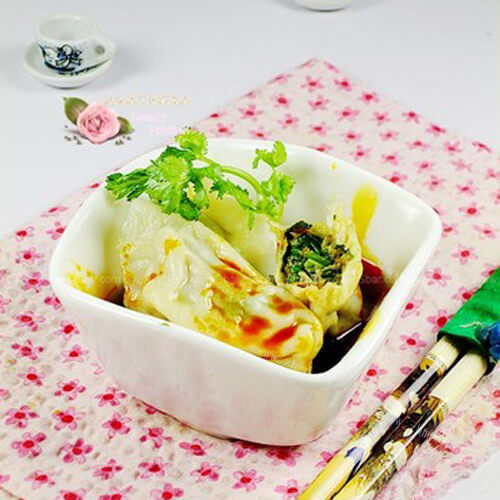 香菜饺子