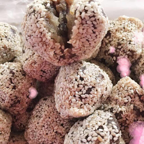 超喜庆的闻喜煮饼