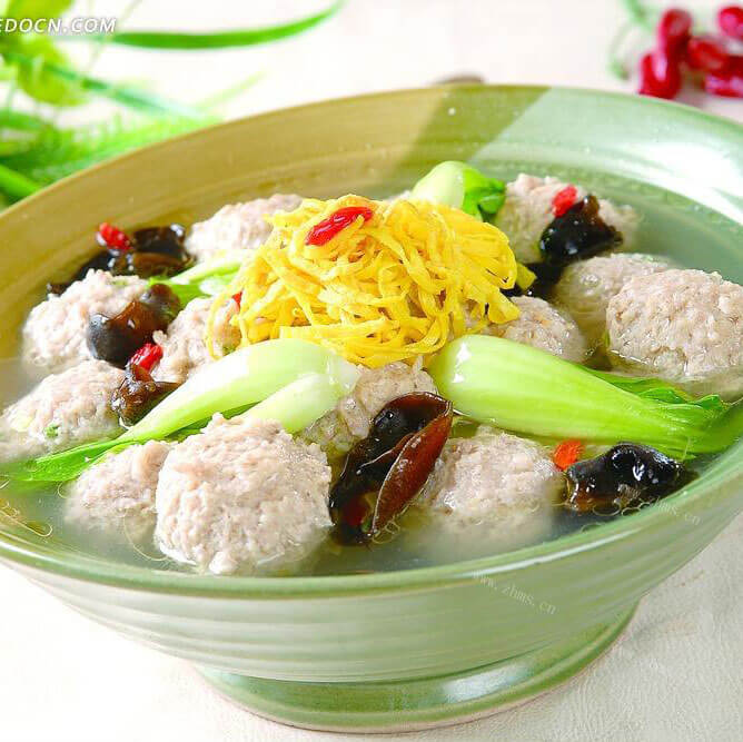 好吃的生氽丸子
