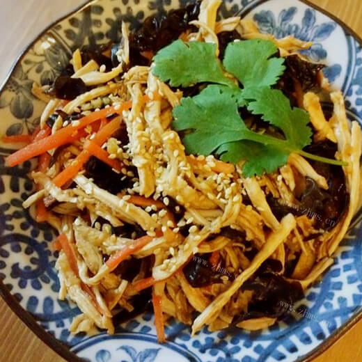 开胃凉拌香辣麻腐