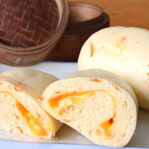美味的水果馒头