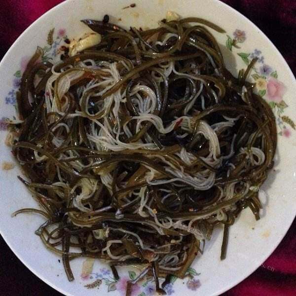 美味的海带烧粉丝