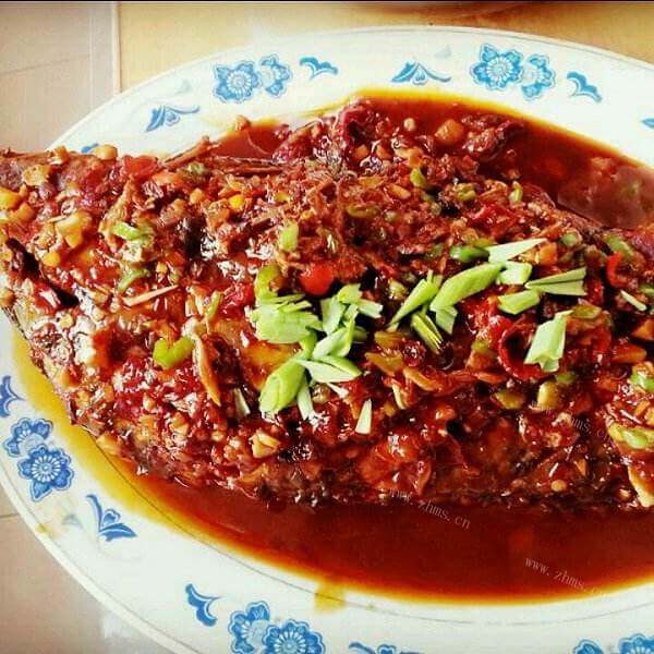 美味的三椒豆瓣鱼