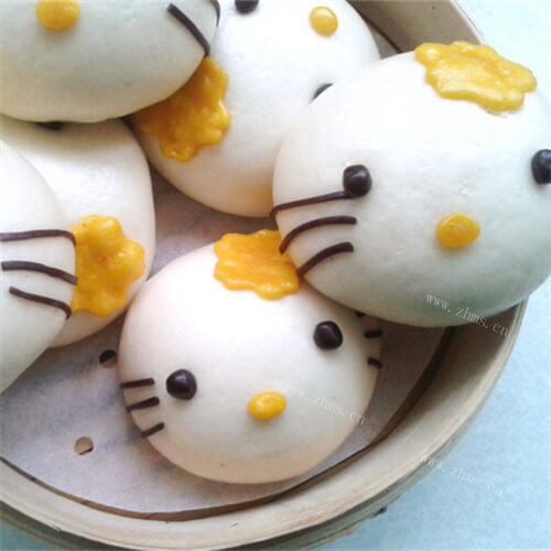 可爱的hello kitty馒头