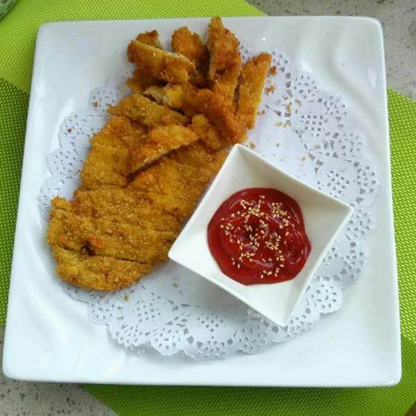 好吃的香酥炸鸡排条
