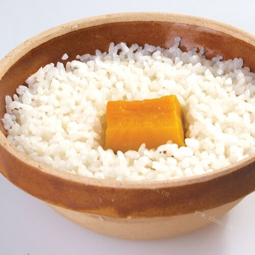 清甜南瓜白米饭