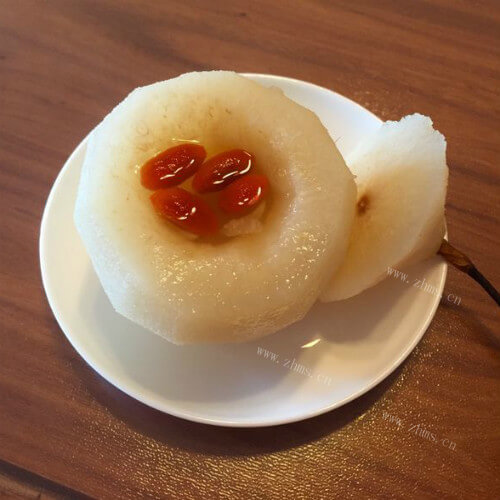 爽口的冰糖蒸梨