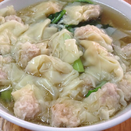 家常鲜虾猪肉云吞