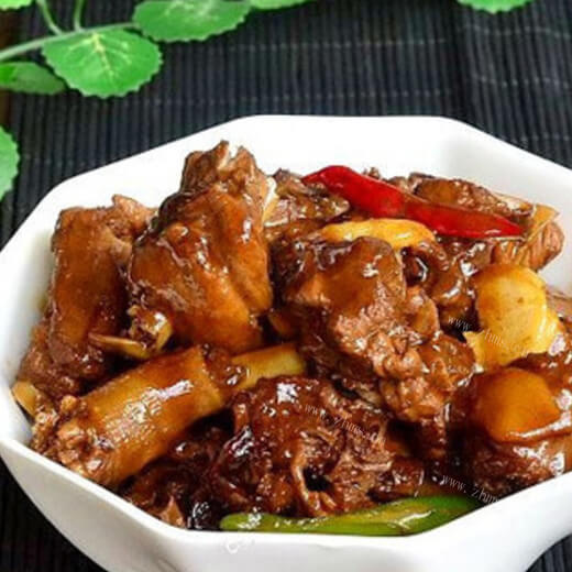 飘香啤酒烧鸭肉