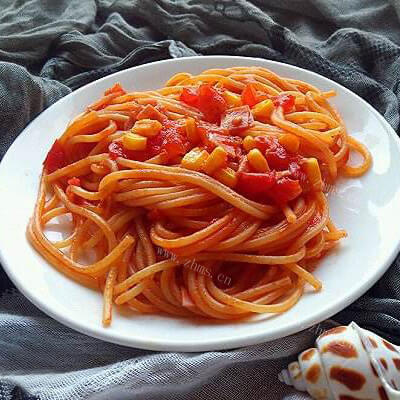 美味红烧肉意大利面