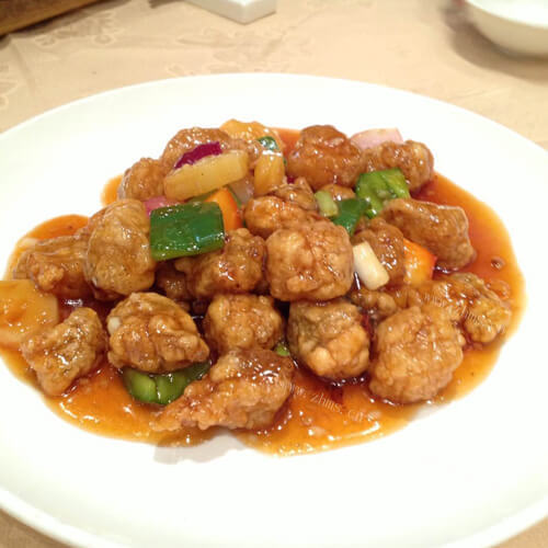 酸甜可口咕咾肉