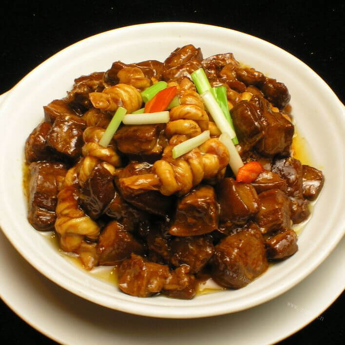 美味百叶结包肉