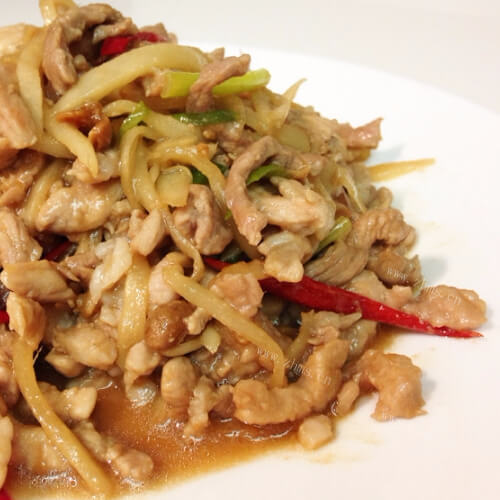 #爱家从美食开始#炒肉丝