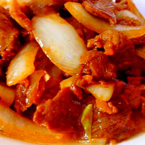 家常洋葱炒里脊肉