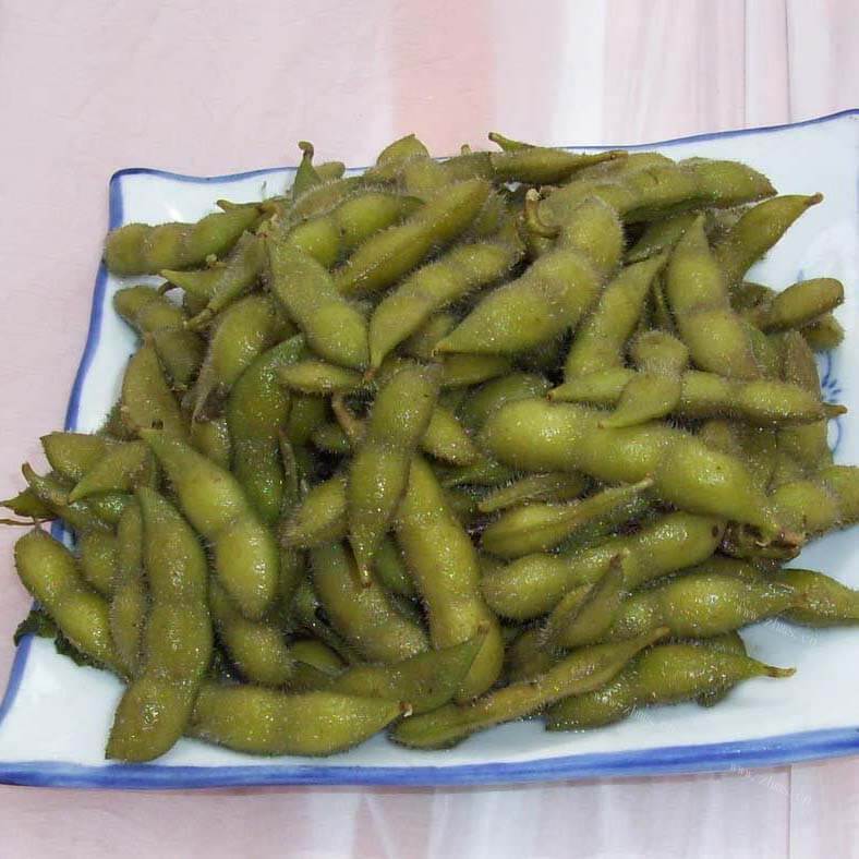 煮毛豆