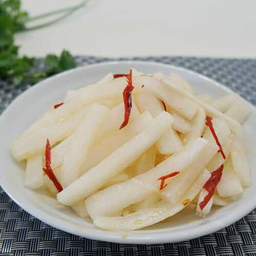 自制糖醋萝卜条