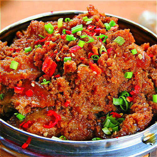 喷香的蒸肉米粉