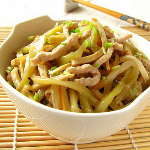 懒人香干肉丝