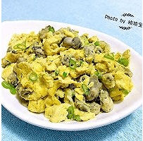 鲜美牡蛎滑蛋做法图解7)