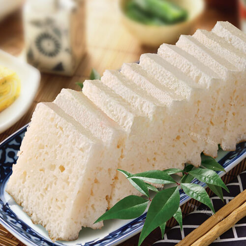 美味的玉米面米粉发糕