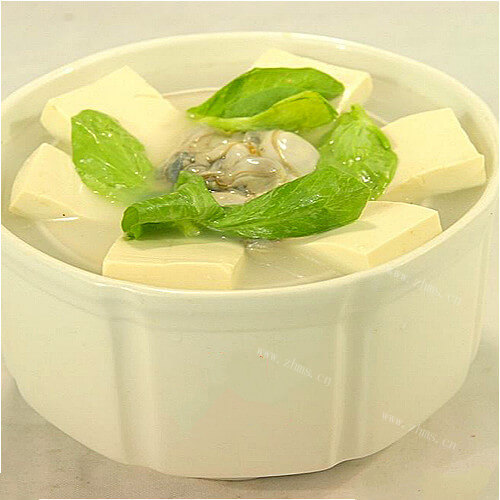 犒劳自己的海蛎子炖豆腐