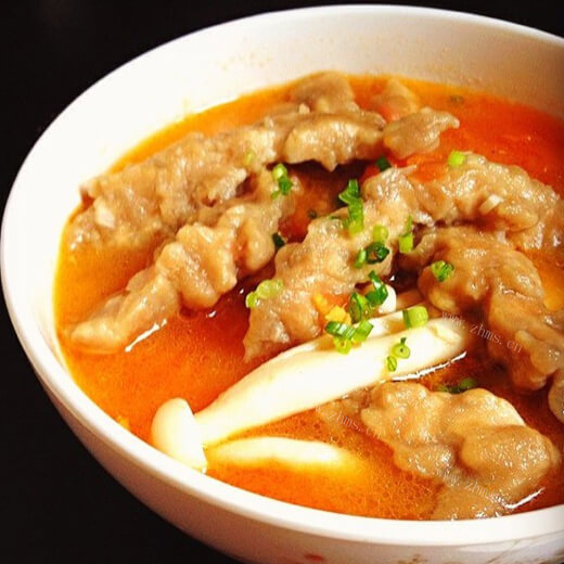 美味蕃茄滑肉汤