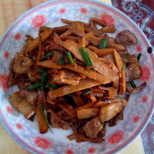 冬笋炒肉